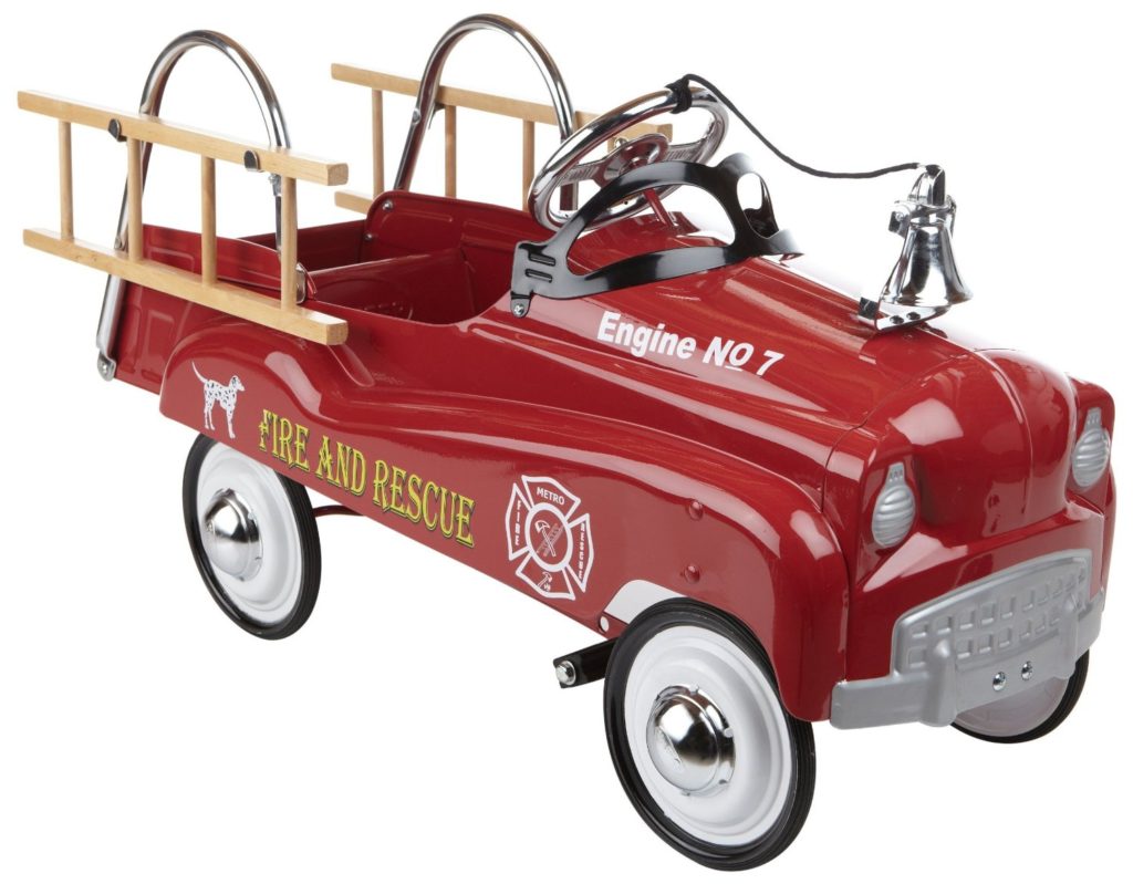 InStep Fire Truck Pedal Car