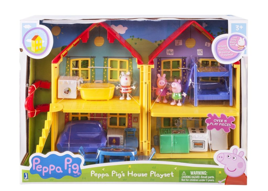 Peppa Pig's Deluxe House box