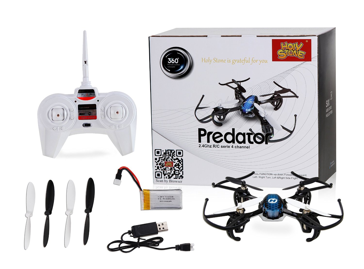 holy stone deerc170 predator mini rc quadcopter